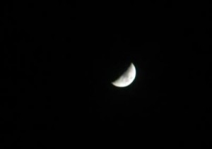 Crescent moon Feb14