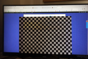 PC screen with chess mask Aug 21